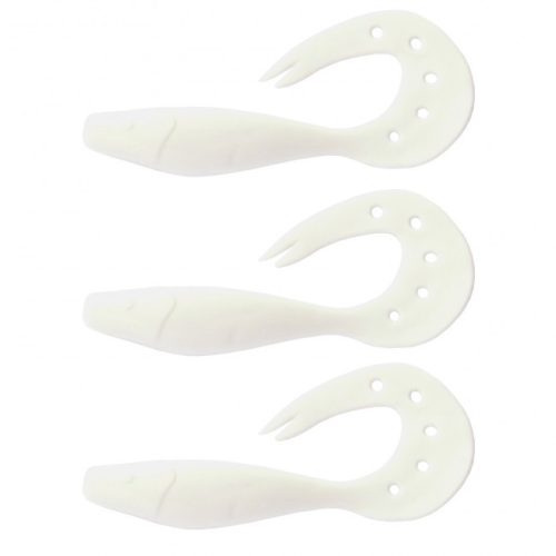 Twister Shad 11cm 3db/cs (Classic White)