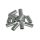 ALUMINUM CRIMP SLEEVES 1.00MM 16PCS