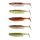 FAT MINNOW T-TAIL 7.5CM 5G CW MIX 5PCS