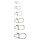 Savage Gear SALT ROUND SNAPS XXS 15PCS
